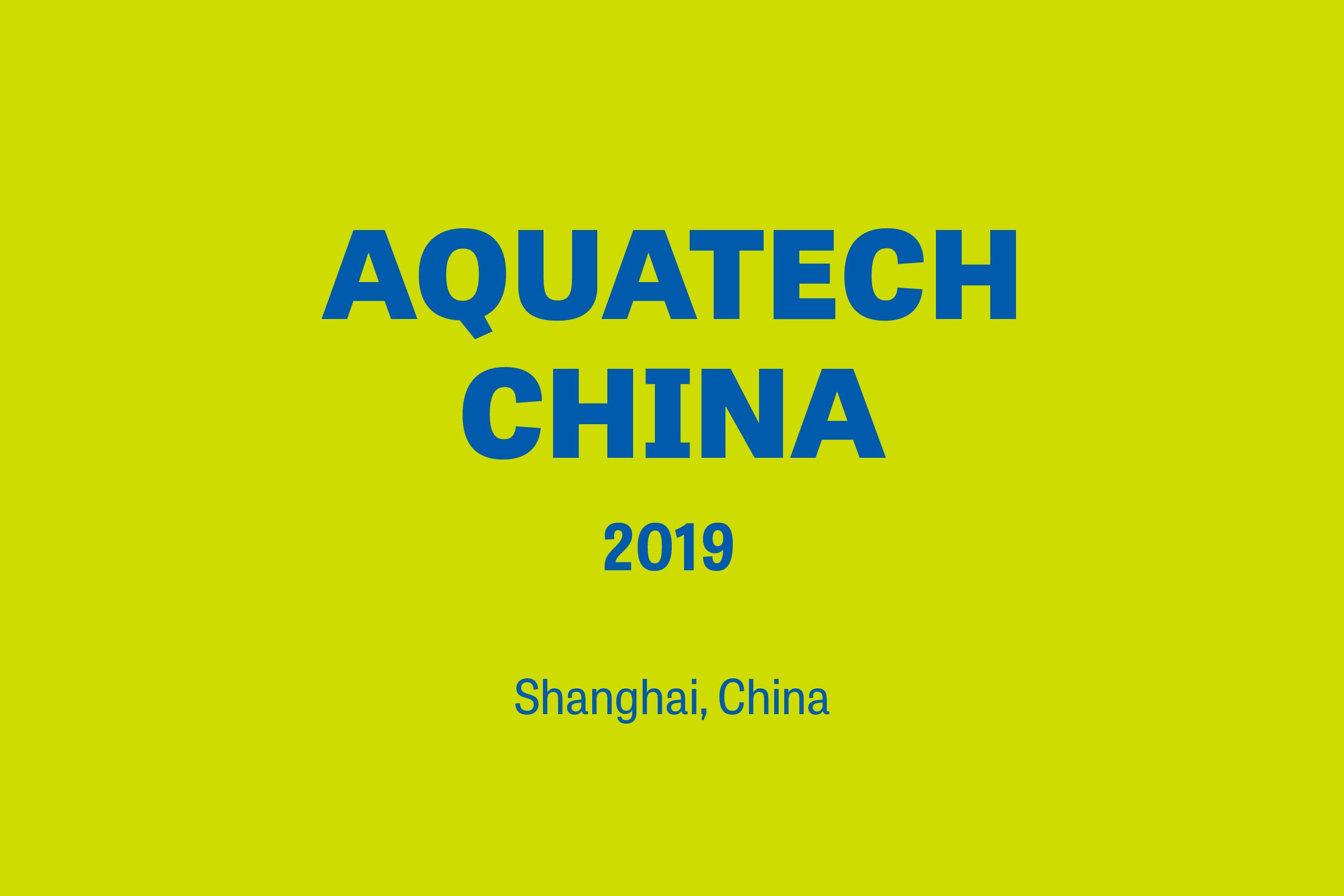 Aquatech China 2019: POU行业趋势