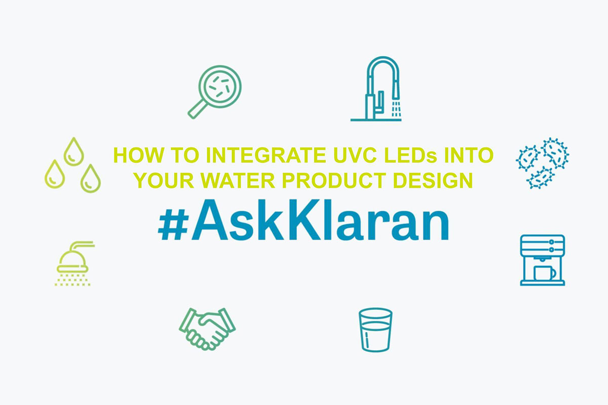 How to Integrate UVC LEDs into Your Water Product Design
